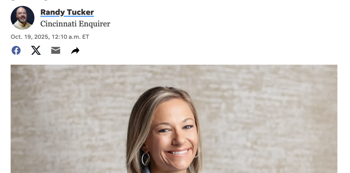 Jill Miller honored among Cincinnati Enquirer 2025 “Women of the Year”